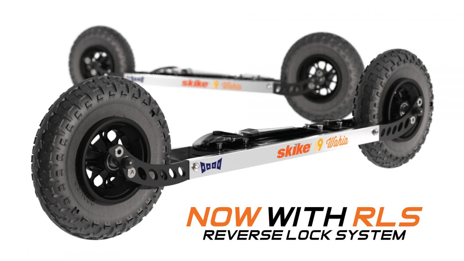 WAHIA Rollerskis and Brakes - Roll and Pole