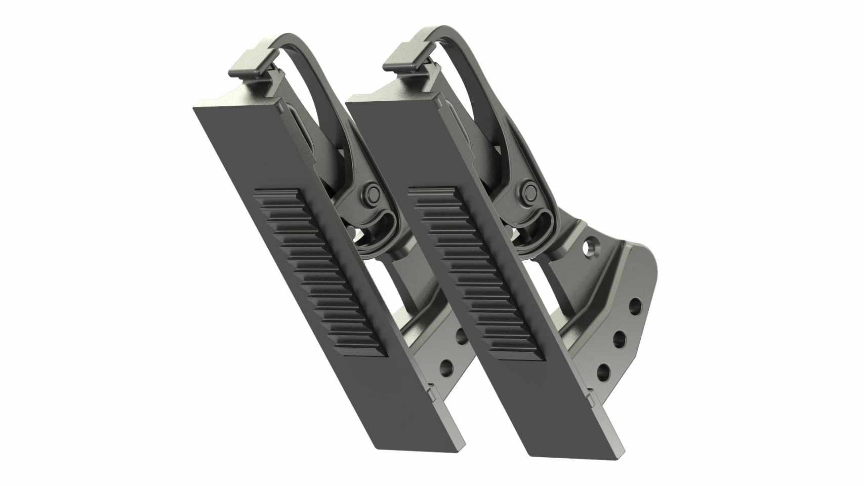 Brake Saddle adjustment with Black Lever - Roll and Pole