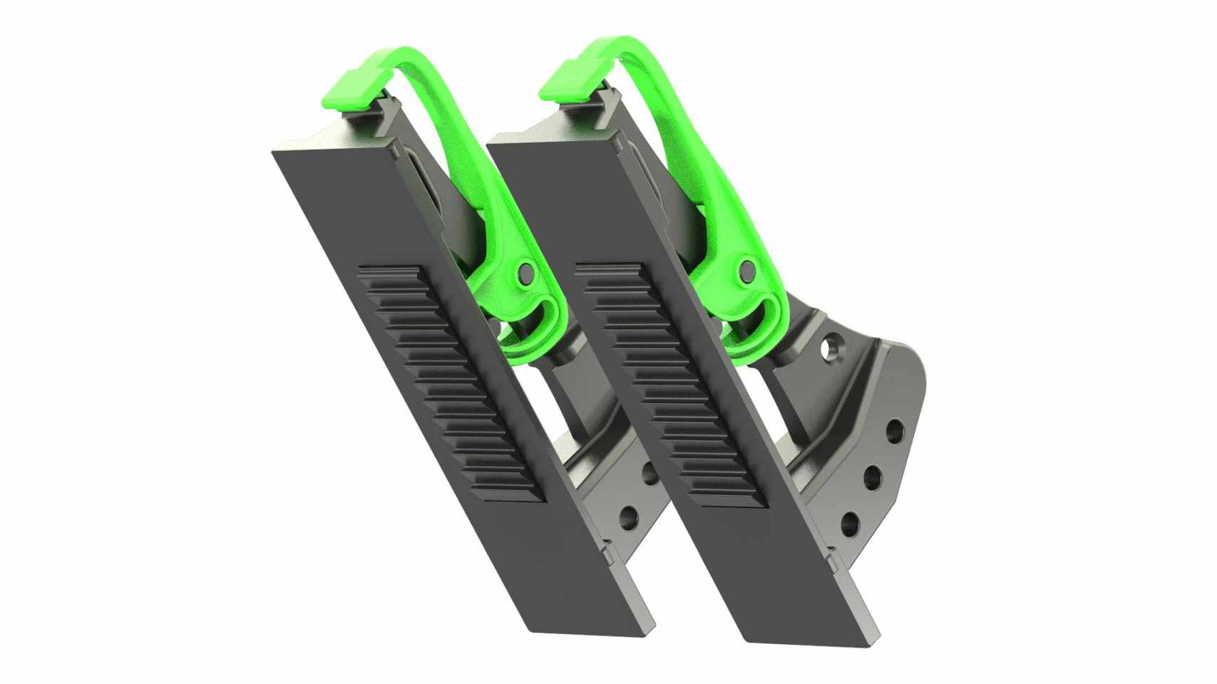 Brake Saddle Adjustment with Green Lever - Roll and Pole