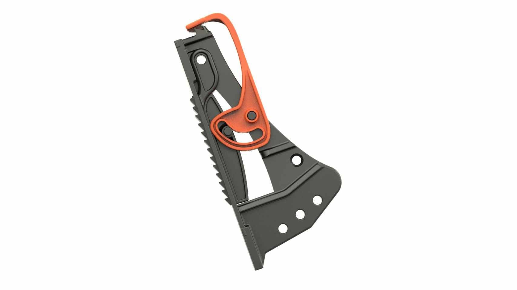 Brake Saddle Adjustment with Orange Lever - Roll and Pole