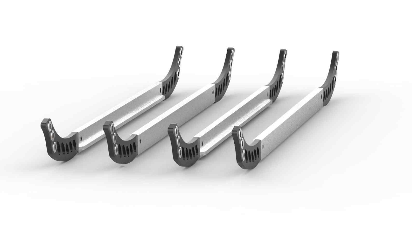 Frame Set FIRE 150 340mm - Roll and Pole