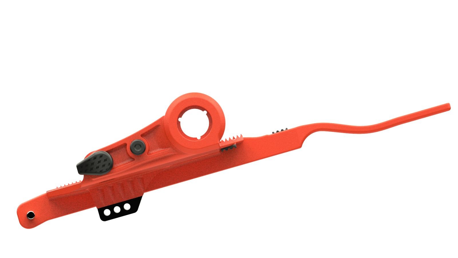 Front Binding P1 Tour 43mm Orange - Roll and Pole