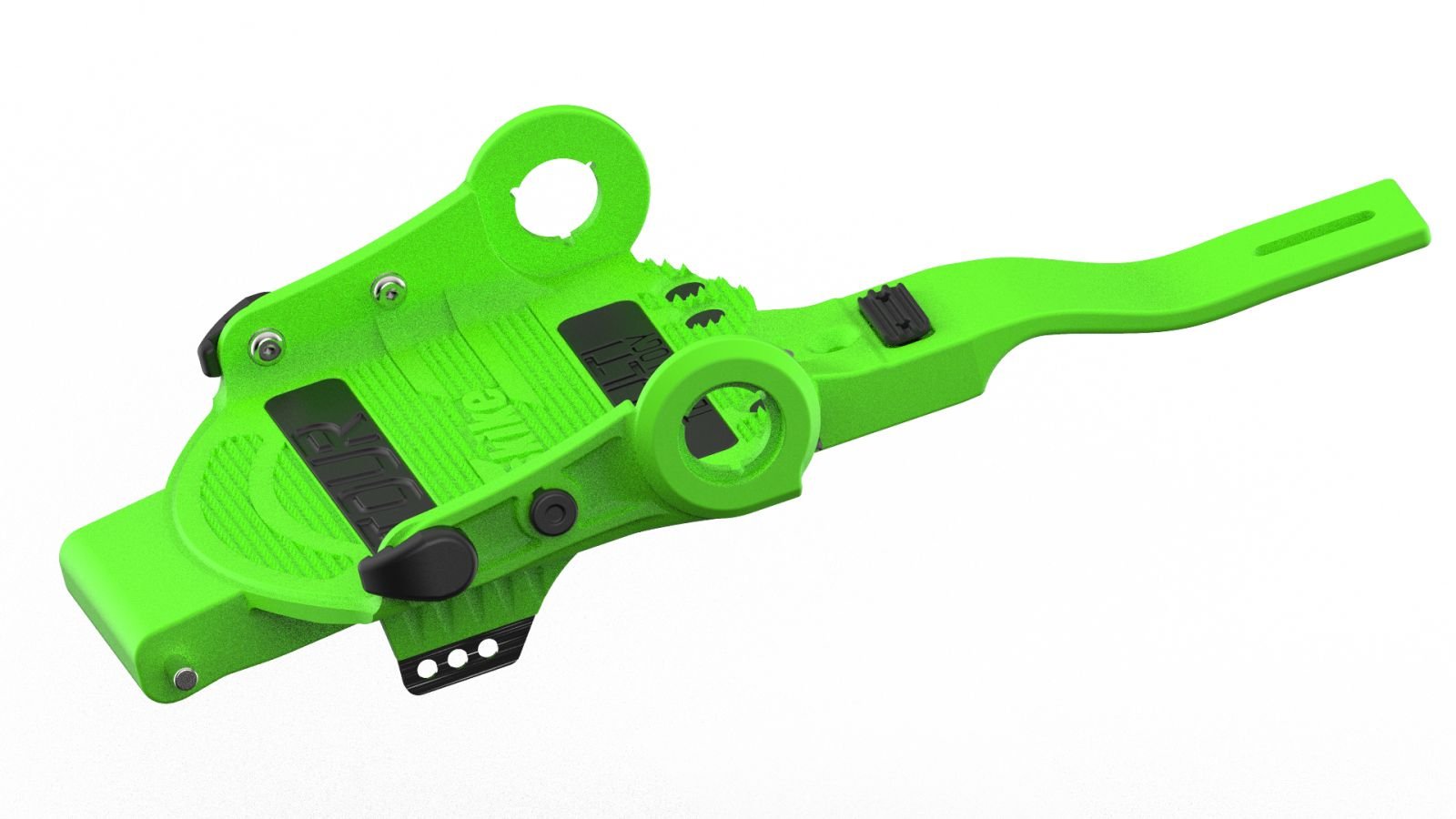 Front Binding P1 TOUR 64mm Green - Roll and Pole