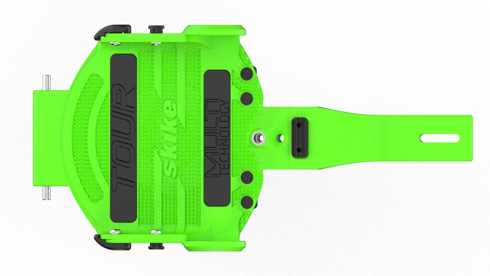 Front Binding P1 TOUR 64mm Green - Roll and Pole