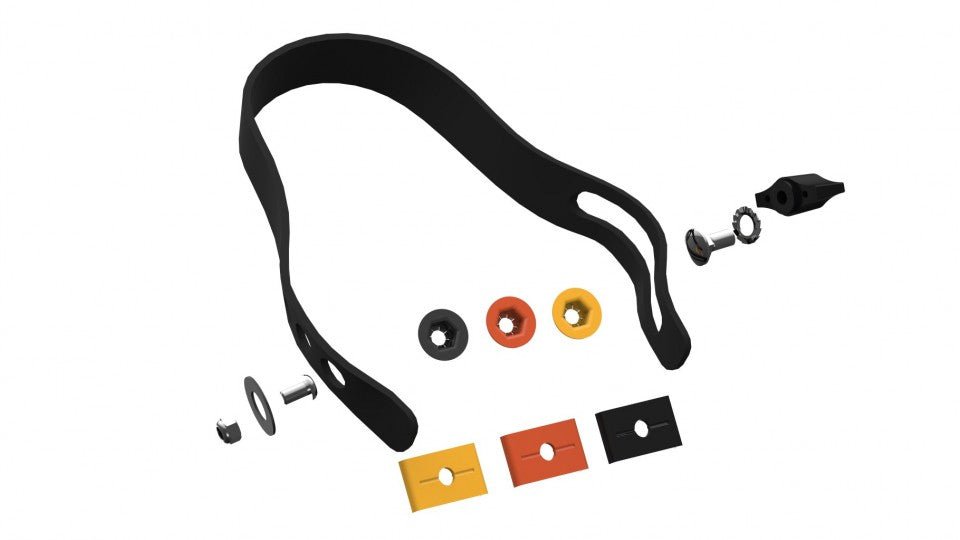 Heel Belt Set Multi Color - Roll and Pole