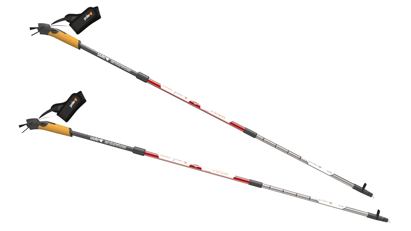 one4TOUR 3Piece Pole, 95 - 175 cm - Roll and Pole