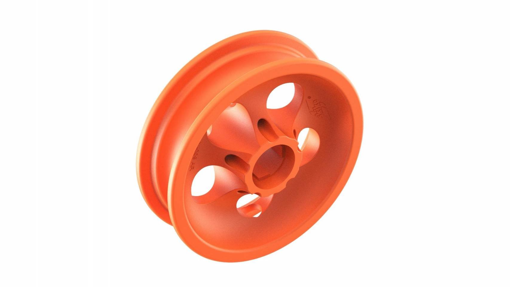 Rim 150mm/6Inch Classic Orange 5HO - Roll and Pole