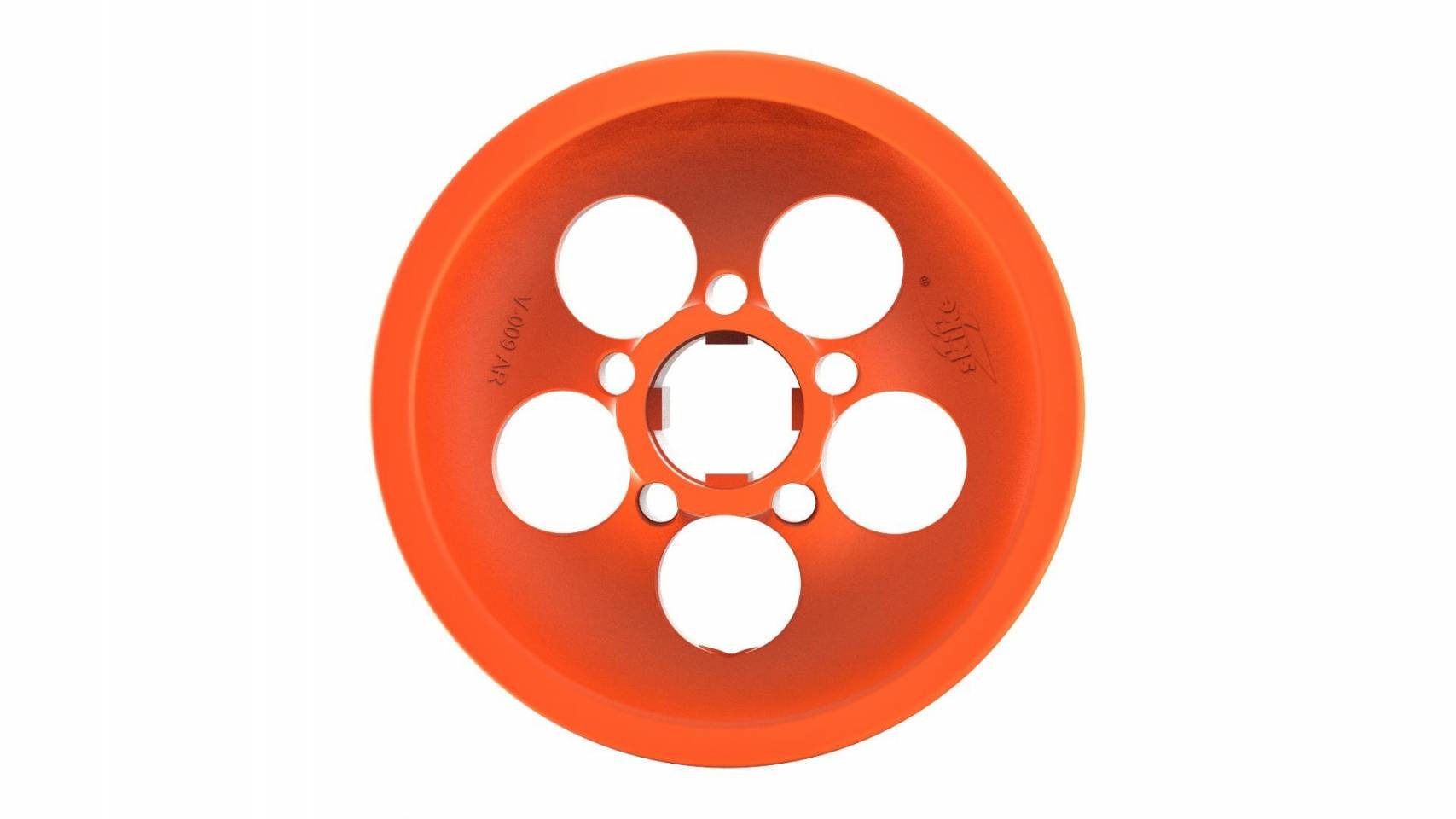 Rim 150mm/6Inch Classic Orange 5HO - Roll and Pole