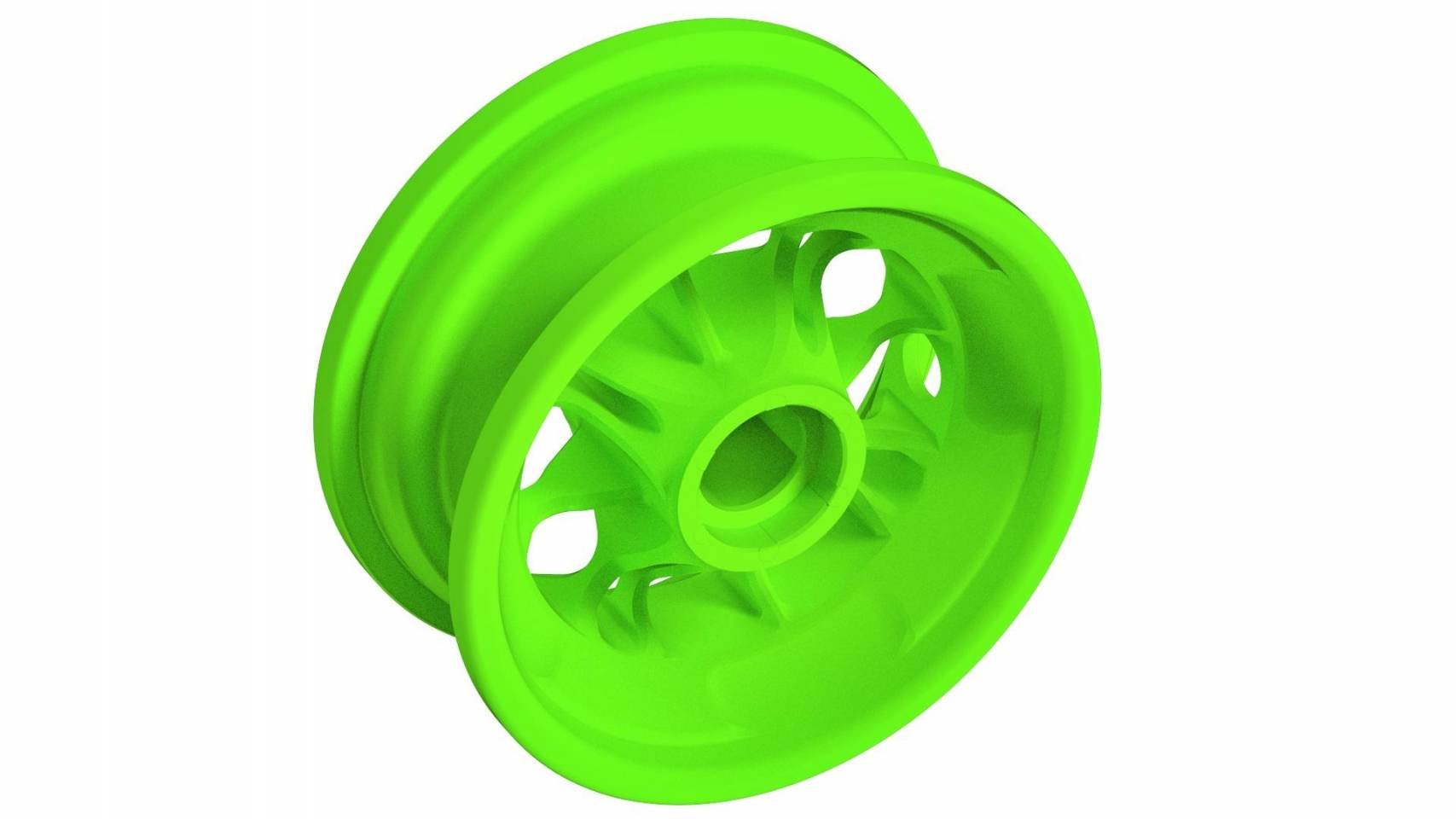 Rim 200mm/ 8 Inch Green 12SG - Roll and Pole