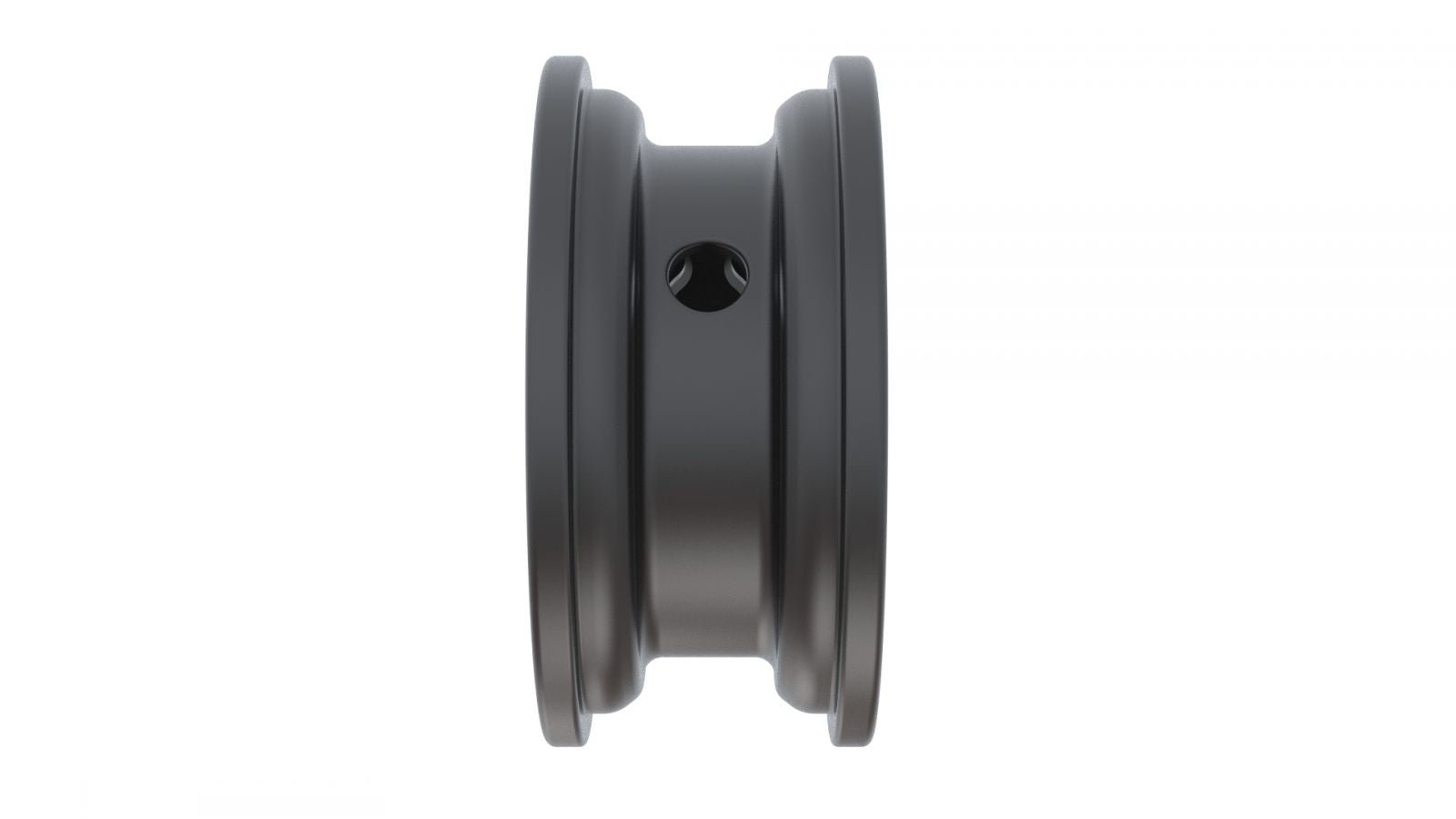 Rim 8 Inch Black 12SB - Roll and Pole