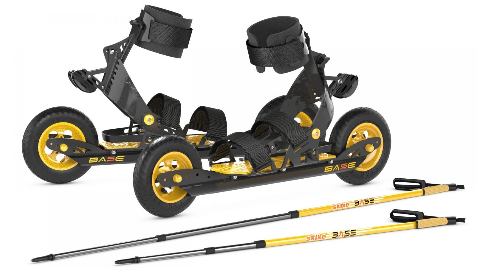 skike starter - set: v07 Base + Poles - Roll and Pole