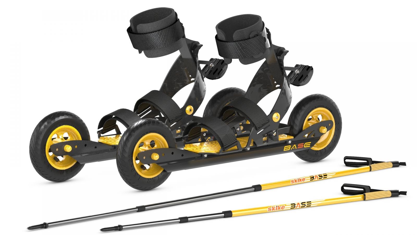 skike starter - set: v07 Base + Poles - Roll and Pole