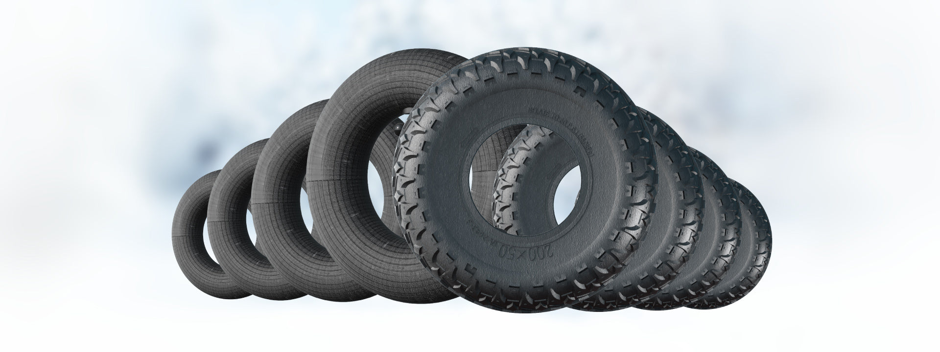 Tires, Inner tubes and Rims