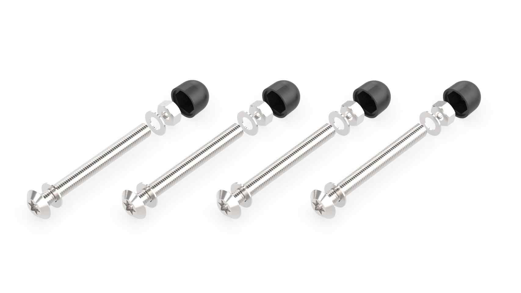 Axle Screw Set 64 - Roll and Pole