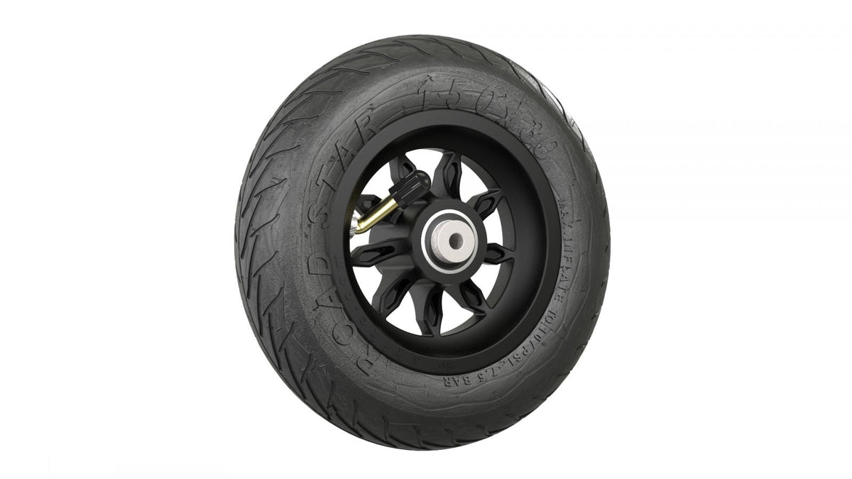 Wheel Black 150mm/6in Roadstar-Tire