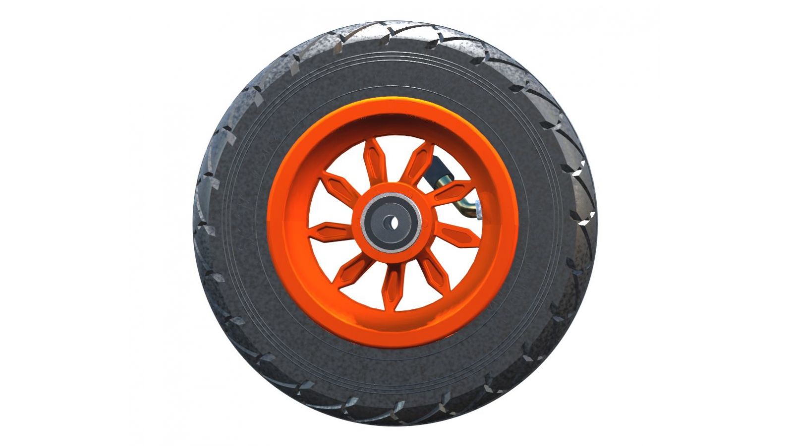 Wheel Orange 150mm/6in INNOVA 9SO-IN